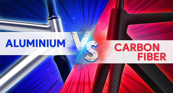 Aluminium vs. Carbon Fibre Bike Aluminium vs. Carbon Fibre Bike